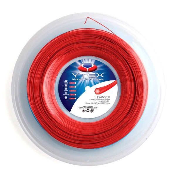 16L/1.25 mm Ytex Rollo Hexagon-X Pearl Red