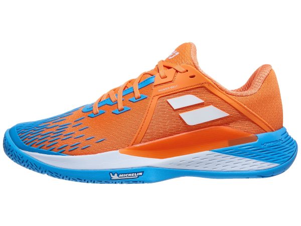 Tenis Babolat Propulse Fury 3 AC Orange Peel Men's Shoes - Imagen 4