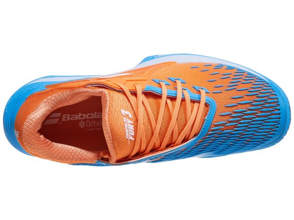 Tenis Babolat Propulse Fury 3 AC Orange Peel Men's Shoes - Imagen 2