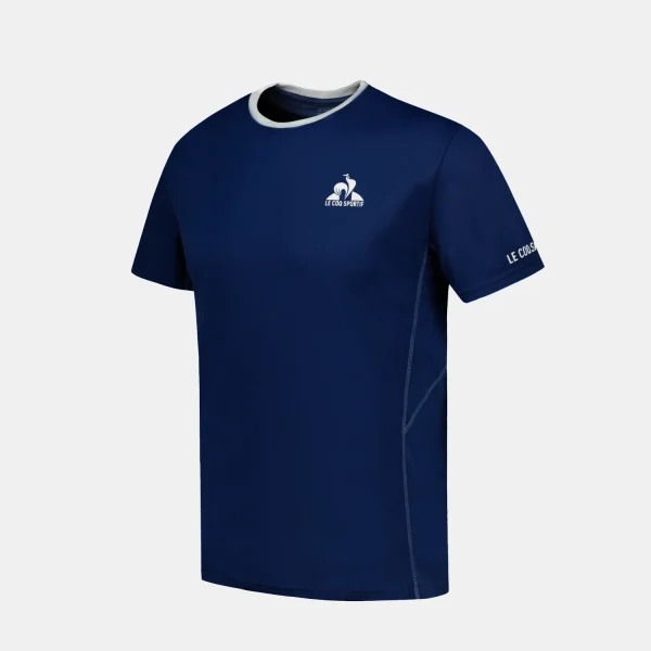 Playera Le Coq Sportif Hombre Azul - Imagen 3