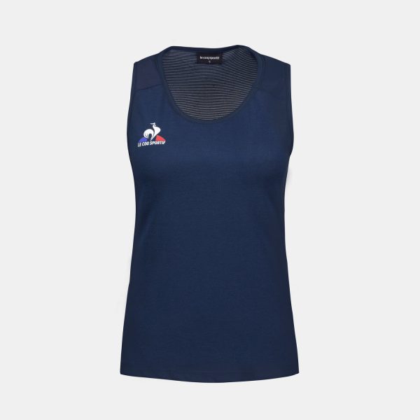 Playera Le Coq Sportif Mujer Azul