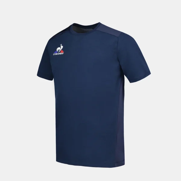 Playera Le Coq Sportif Niño Azul - Imagen 3