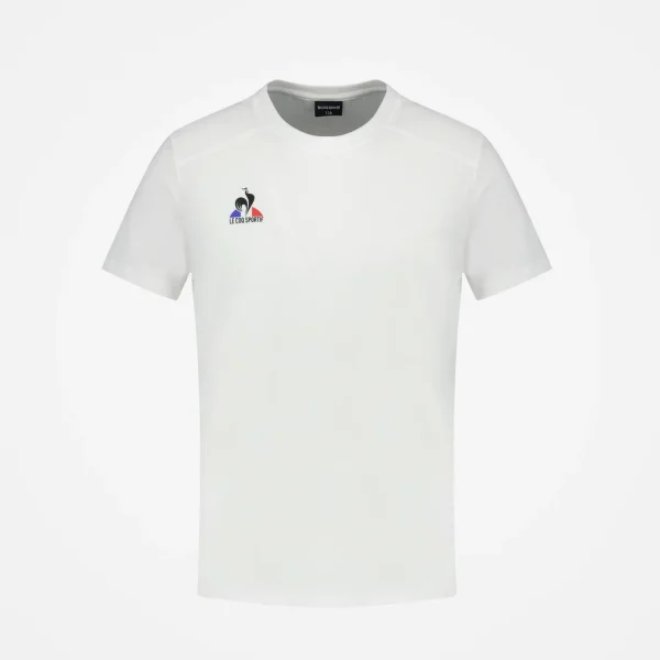 Playera Le Coq Sportif Niño Blanco