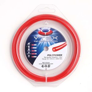 16L/1.30 mm Ytex Set Poly Power Red