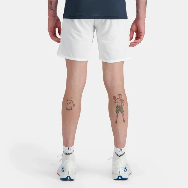 Short Le Coq Sportif Blanco - Imagen 4