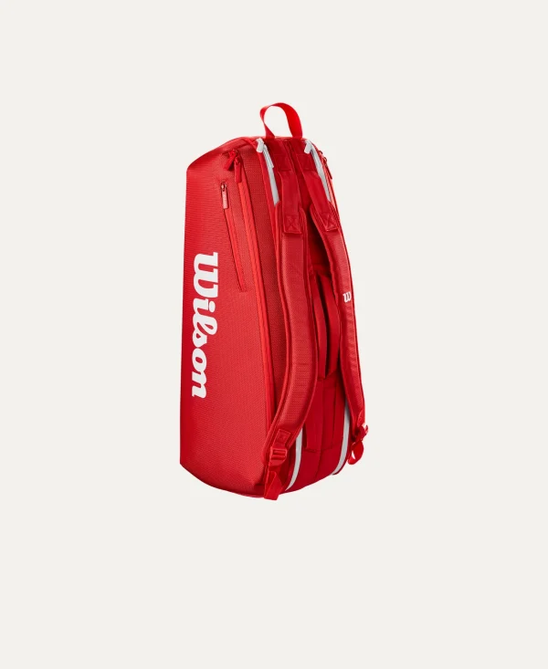 Raquetero Wilson Super Tour Red 6 Pack - Imagen 3