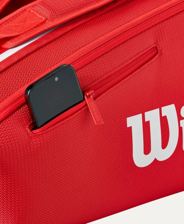 Raquetero Wilson Super Tour Red 6 Pack - Imagen 5