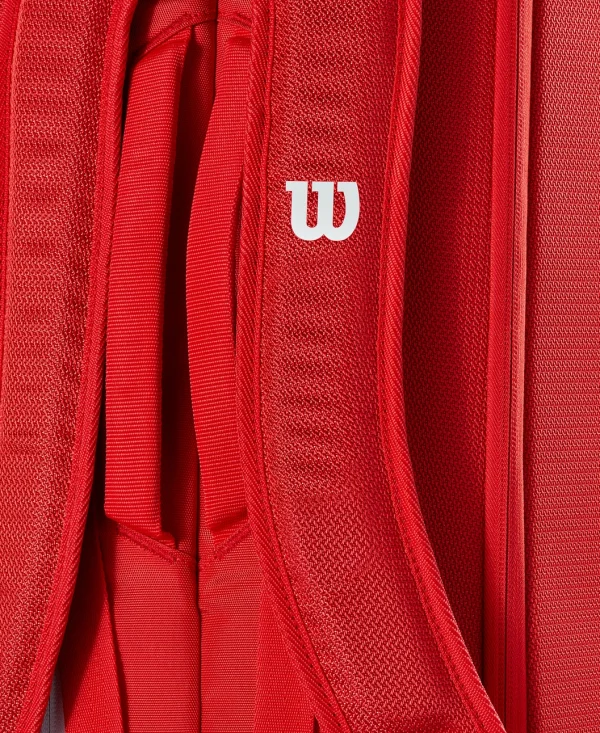 Raquetero Wilson Super Tour Red 6 Pack - Imagen 7
