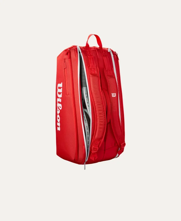 Raquetero Wilson Super Tour Red 9 Pack - Imagen 4