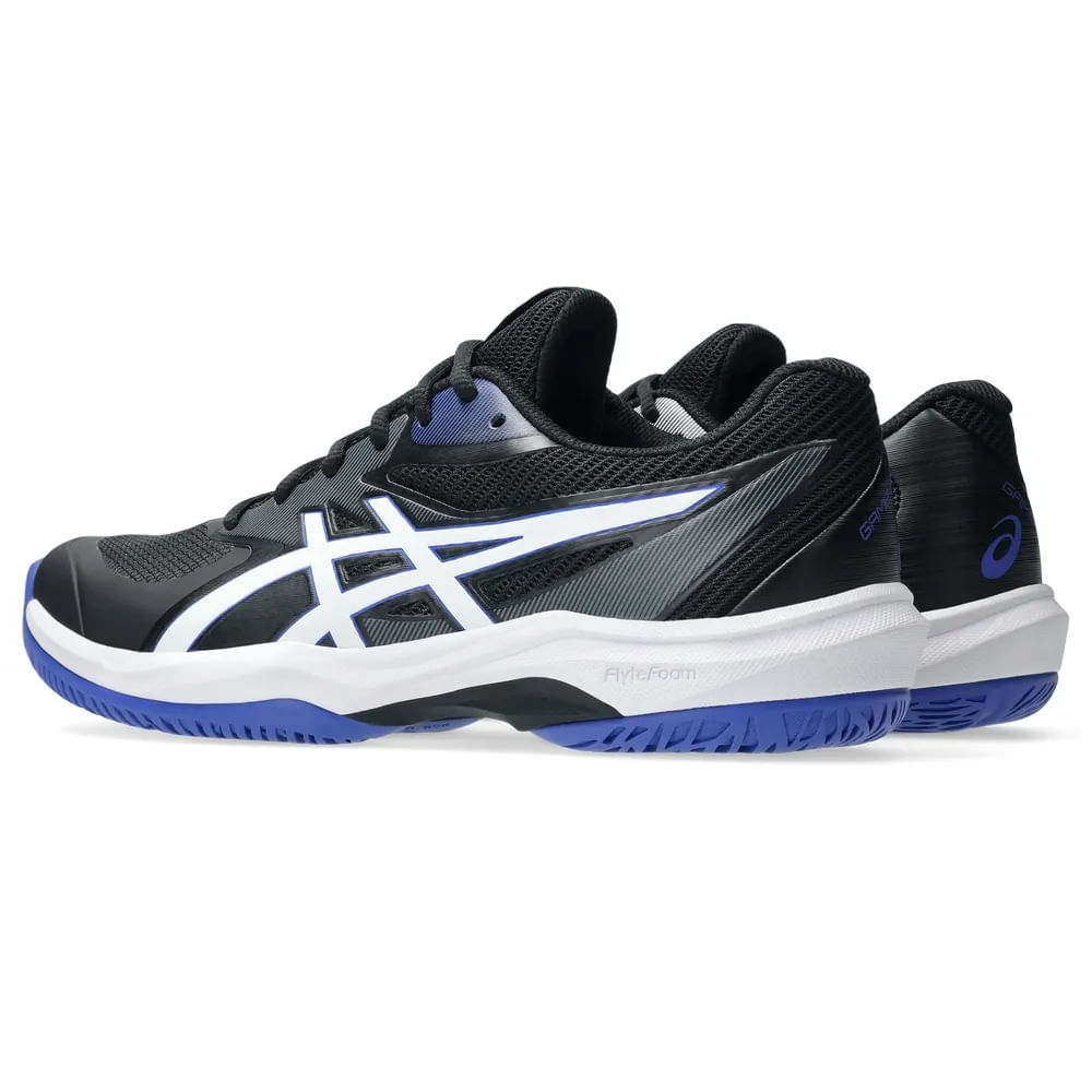 Tenis Asics GAME FF Negro/Blanco - Imagen 4
