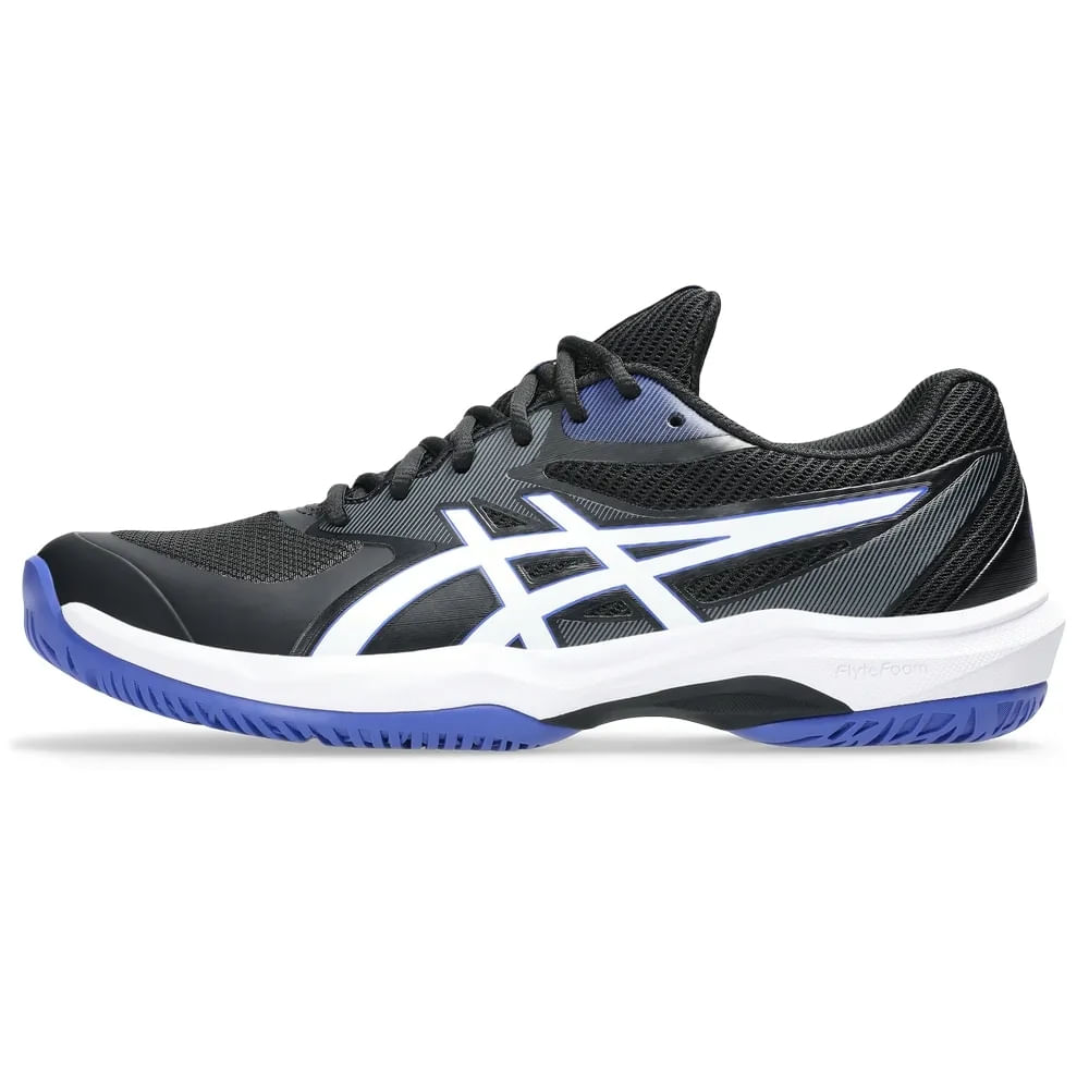 Tenis Asics GAME FF Negro/Blanco - Imagen 7