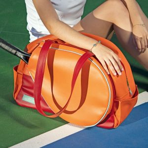 Mochila Lucía Claderón Tennis Naranja