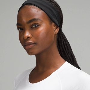 Banda Lululemon Luxtreme Training Headband Negra